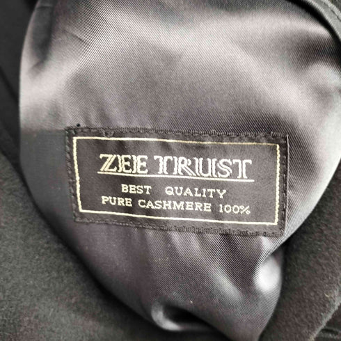 ZEE TRUST pure cashmere カシミヤ100ダブルチェスターコート メンズ A5