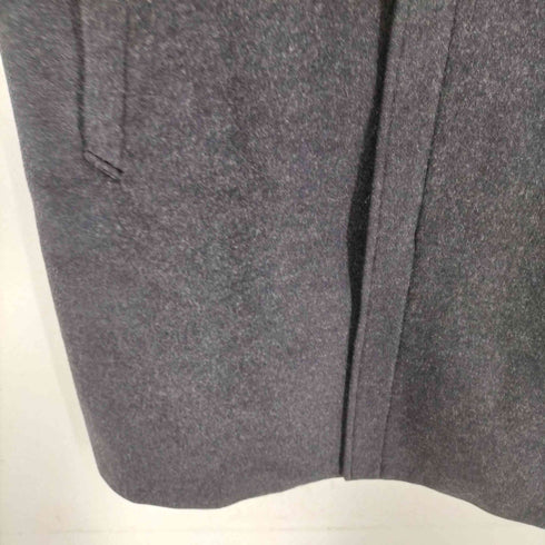 LANIFICIO DEL CASENTINO cashmere カシミヤ混スタンドカラージップコート メンズ L