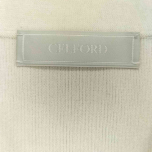 セルフォード CELFORD パワーショルダーニットカーディガン レディース JPN:36