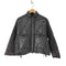 ザラ ZARA フェイクレザー キルティングジャケット レディース import:S