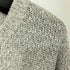 ウールリッチ WOOLRICH 80s USA製 織柄 ボーダー コットンナイロン ニット メンズ import:L