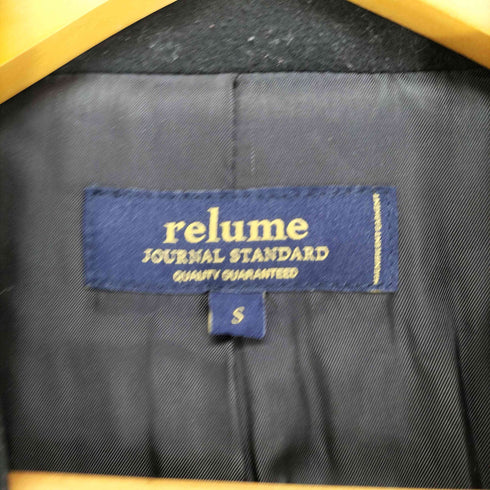 ジャーナルスタンダードレリューム JOURNAL STANDARD relume cashmere カシミヤ混チェスターコート レディース S