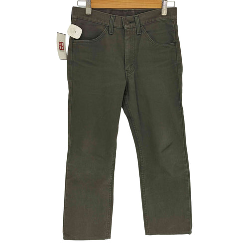 リーバイス Levis 00S 日本製 ボタン裏刻印J09 519-45 白タブ Pique Straight Pants ピケ ストレート パンツ 2001年製 メンズ US:30-31