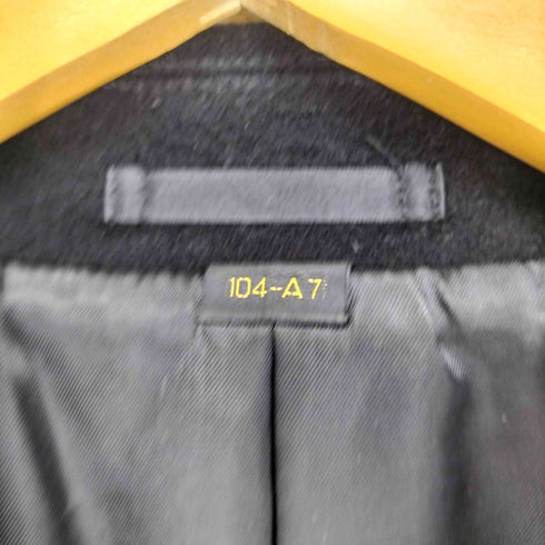 DASSOU cashmere カシミヤ混比翼ステンカラーコート メンズ 104-A7