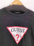 ゲス GUESS トライアングルロゴスウェット メンズ import:L