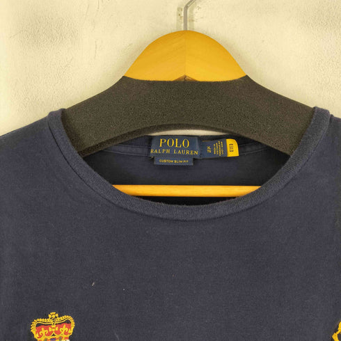 ポロラルフローレン POLO RALPH LAUREN ビックポニー刺繍 ナンバリング S/S Tシャツ メンズ import:XL