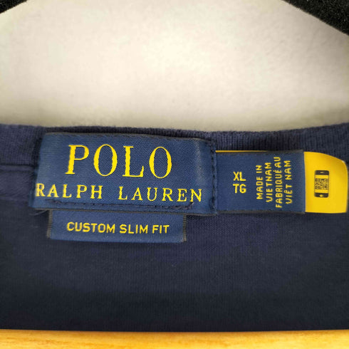 ポロラルフローレン POLO RALPH LAUREN ビックポニー刺繍 ナンバリング S/S Tシャツ メンズ import:XL