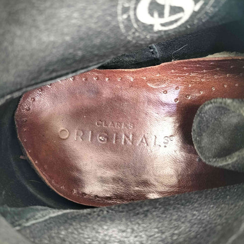 クラークスオリジナルズ Clarks ORIGINALS ワラビーブーツ ブラック スエード メンズ JPN:26