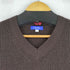 ブルーレーベルクレストブリッジ BLUE LABEL CRESTBRIDGE チェックタイ付きVネックニット レディース JPN:38