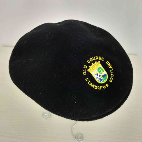 カンゴール KANGOL 90s UK製 スコットランド刺繍 ウール ハンチング ベレー帽 メンズ