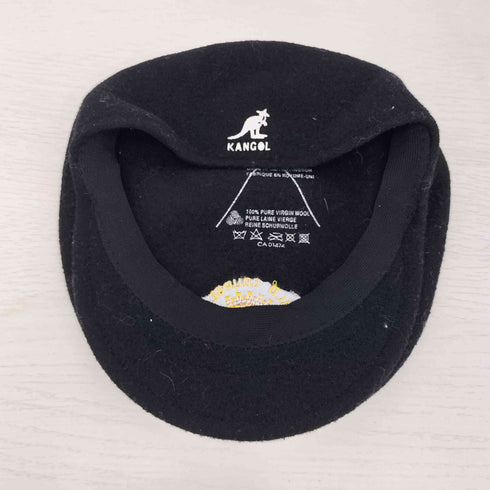 カンゴール KANGOL 90s UK製 スコットランド刺繍 ウール ハンチング ベレー帽 メンズ