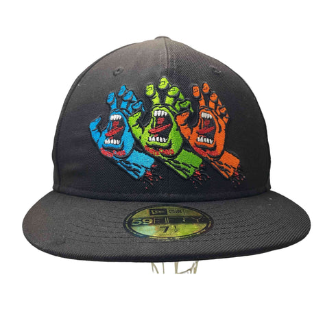 ニューエラ NEW ERA 59FIFTY スクリーミングハンド 刺繍 6パネル キャップ メンズ 59.6cm