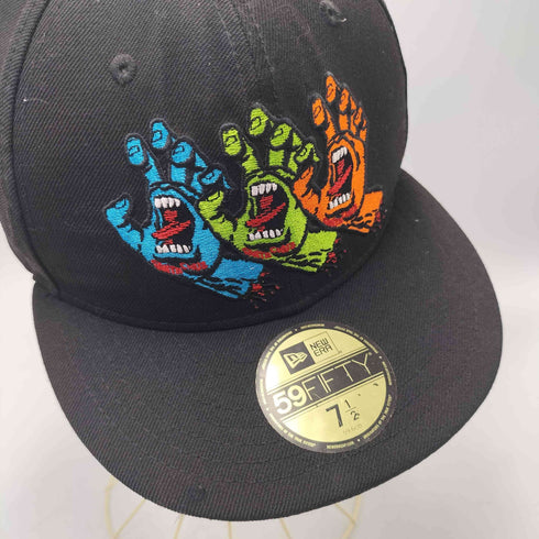 ニューエラ NEW ERA 59FIFTY スクリーミングハンド 刺繍 6パネル キャップ メンズ 59.6cm