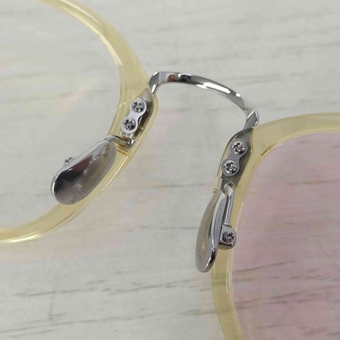 Maison lulu pinot クリアフレーム眼鏡 レディース