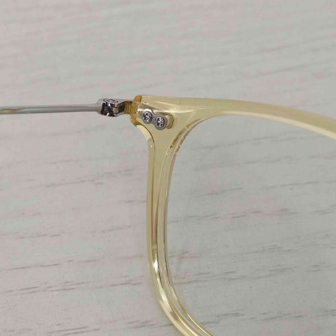 Maison lulu pinot クリアフレーム眼鏡 レディース