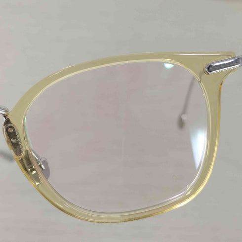 Maison lulu pinot クリアフレーム眼鏡 レディース