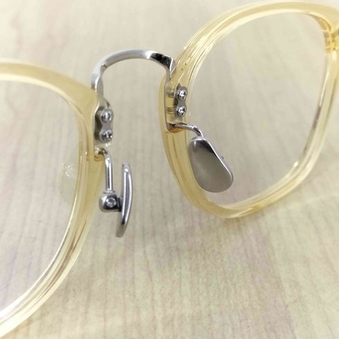 Maison lulu pinot クリアフレーム眼鏡 レディース