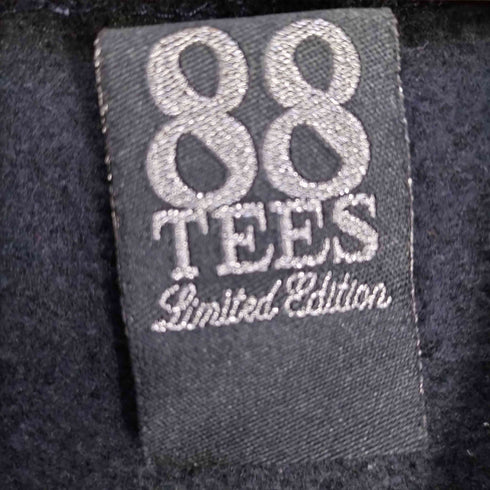 88TEES USA製 刺繍 ジップパーカー メンズ import:L