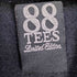 88TEES USA製 刺繍 ジップパーカー メンズ import:L