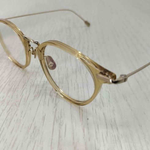 Maison lulu pinot クリアフレーム眼鏡 レディース