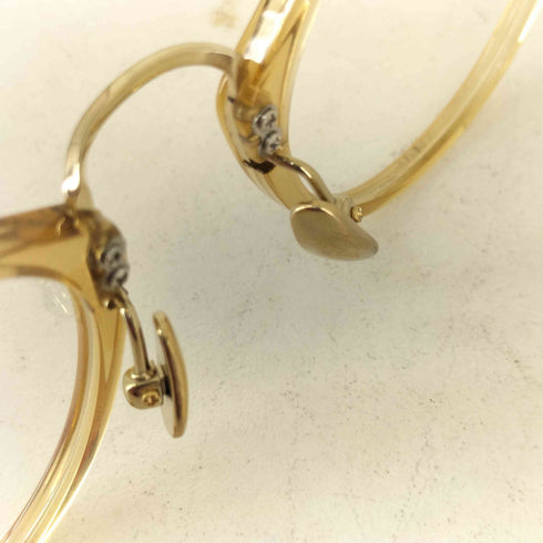 Maison lulu pinot クリアフレーム眼鏡 レディース