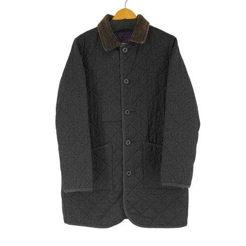 マッキントッシュスコットランド MACKINTOSH SCOTLAND コーデュロイ襟 キルティングジャケット メンズ 36