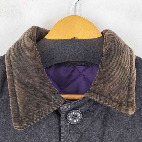 マッキントッシュスコットランド MACKINTOSH SCOTLAND コーデュロイ襟 キルティングジャケット メンズ 36