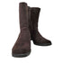 TOP DRY GORE-TEX サイドジップ スクエアスウェードブーツ レディース JPN:22.5