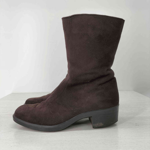 TOP DRY GORE-TEX サイドジップ スクエアスウェードブーツ レディース JPN:22.5