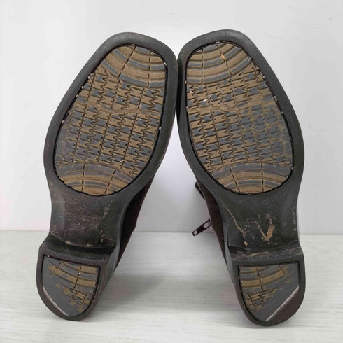 TOP DRY GORE-TEX サイドジップ スクエアスウェードブーツ レディース JPN:22.5