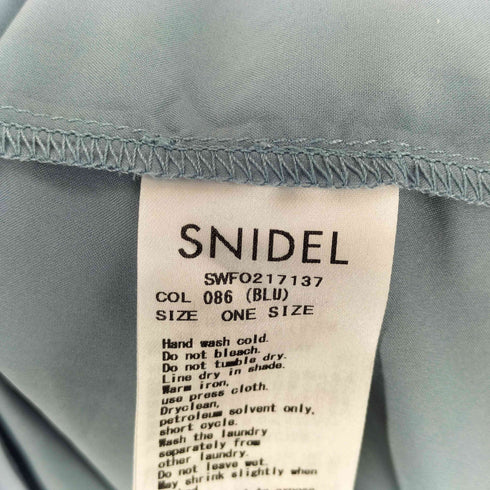 スナイデル snidel シャーリングドットワンピース レディース ONE SIZE