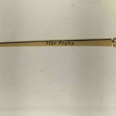 Her Praha ウェリントン型 ブリッジ眼鏡 レディース