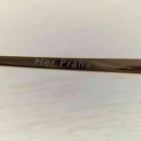 Her Praha ウェリントン型 ブリッジ眼鏡 レディース