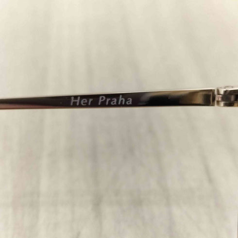 Her Praha ウェリントン型 ブリッジ眼鏡 レディース