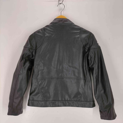 エイチアンドエム H&M エコレザーライダースジャケット レディース import:XS