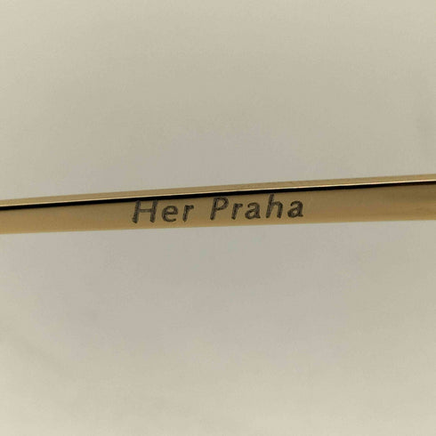 Her Praha ウェリントン型 ブリッジ眼鏡 レディース