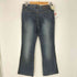 EXPRESSJEANS ビーズ装飾フレアデニムパンツ レディース 7/8