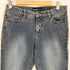 EXPRESSJEANS ビーズ装飾フレアデニムパンツ レディース 7/8