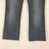 EXPRESSJEANS ビーズ装飾フレアデニムパンツ レディース 7/8