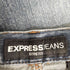 EXPRESSJEANS ビーズ装飾フレアデニムパンツ レディース 7/8