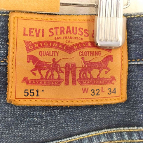 リーバイス Levis 日本製 赤タブ 551デニムジーンズ メンズ W32 L34