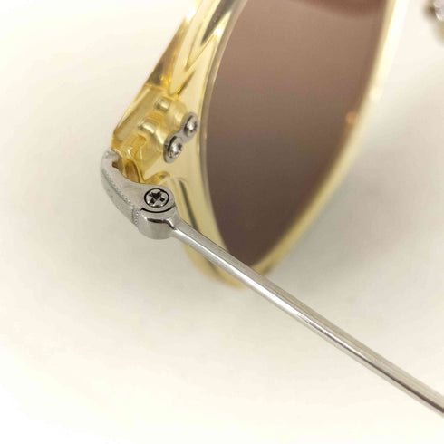 Maison lulu pinot クリアフレームサングラス レディース