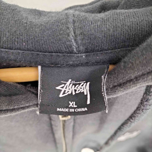 ステューシー Stussy 19SS BASIC STUSSY ZIP HOOD ベーシック ステューシー ジップ フード フーディー パーカー メンズ import:XL
