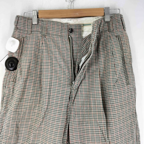ナイジェルケーボン NIGEL CABOURN 旧タグ 2タックチェックパンツ メンズ 3