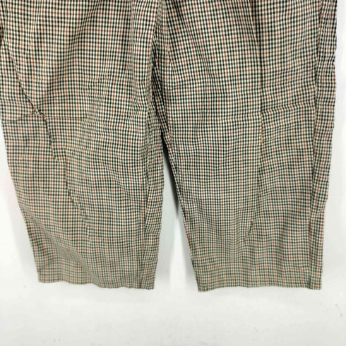 ナイジェルケーボン NIGEL CABOURN 旧タグ 2タックチェックパンツ メンズ 3