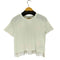 ザラ ZARA ビーズフリンジクルーネックS/S Tシャツ メンズ import:L