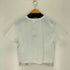 ザラ ZARA ビーズフリンジクルーネックS/S Tシャツ メンズ import:L