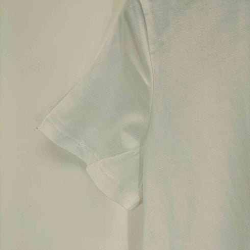 ザラ ZARA ビーズフリンジクルーネックS/S Tシャツ メンズ import:L