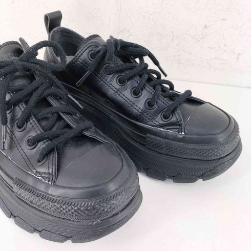 コンバースオールスター CONVERSE ALLSTAR TREKWAVE SL OX トレックウェーブ レザー厚底シューズ レディース JPN:24.5