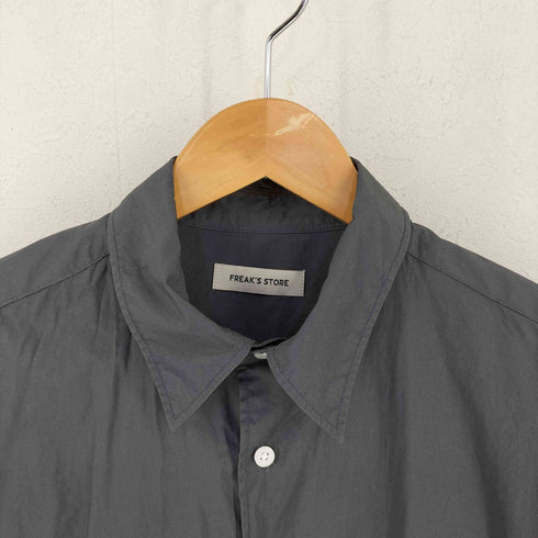 フリークスストア FREAKS STORE 24AW ワイドシルエット スピンドル レギュラーカラーシャツ メンズ JPN:L